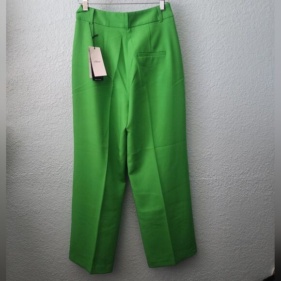 S.Oliver wide leg pleated trousers pants new with tags - Picture 2 of 16